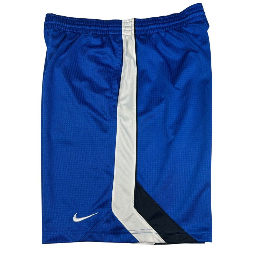 Nike Men's Basketball Shorts Royal Blue Athletic Gym Workout Size M Pockets